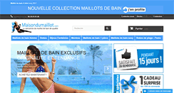 Desktop Screenshot of maisondumaillot.com